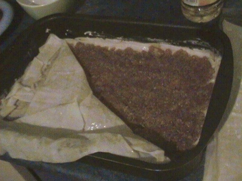 Foietaj cu gem de gutui si nuca