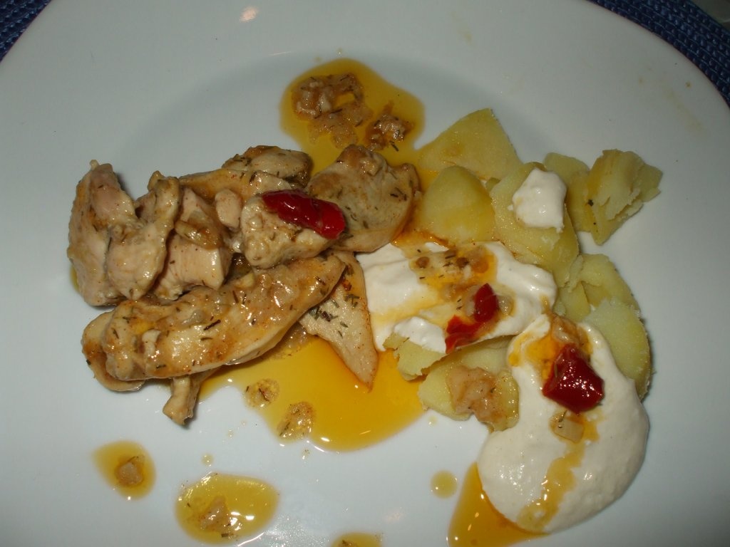 Piccata cu piept de pui