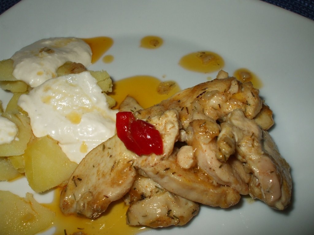 Piccata cu piept de pui