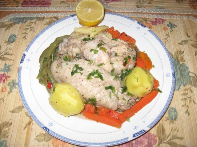 Rasol de curcan cu legume