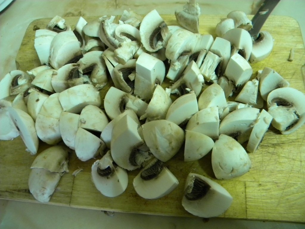 Tocanita de ciuperci