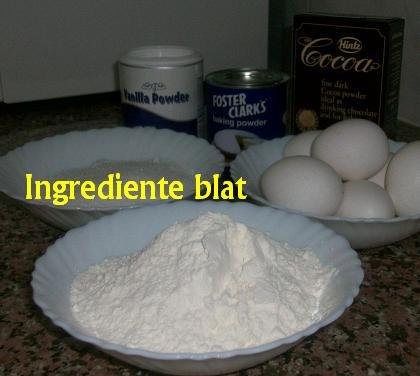 Prajitura  Alb si negru