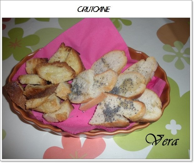 Crutoane cu rosmarin si kimen