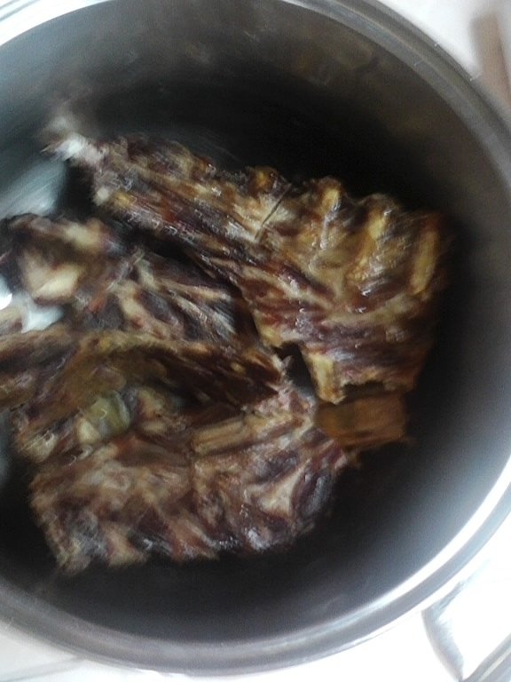 Afumatura cu mamaliguta