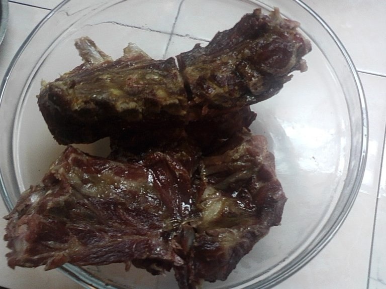 Afumatura cu mamaliguta