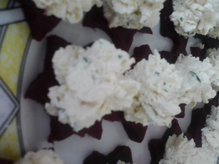 Stelute cu pasta de branza