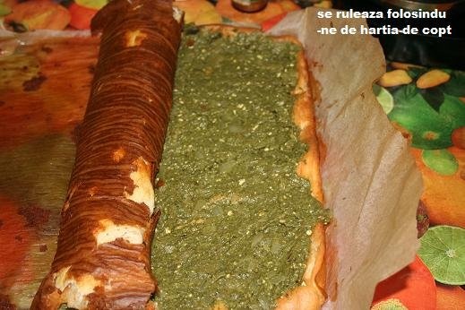 rulada cu spanac