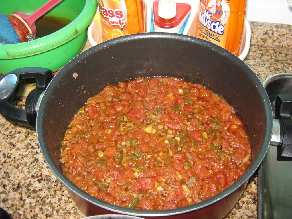 Lasagna cu carne de vita macinata si legume