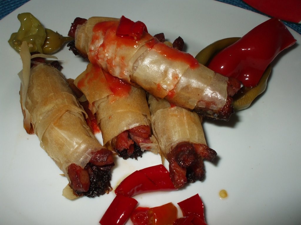 Carnatei in foi de placinta