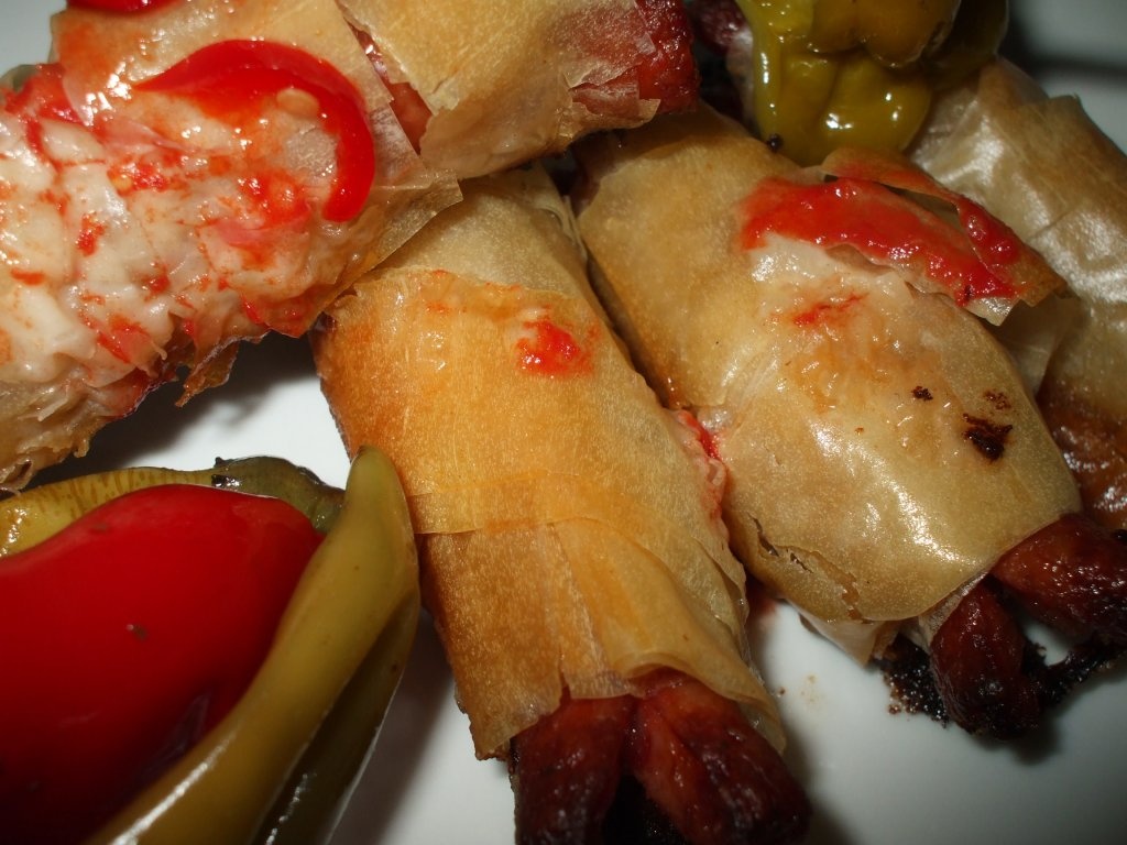 Carnatei in foi de placinta