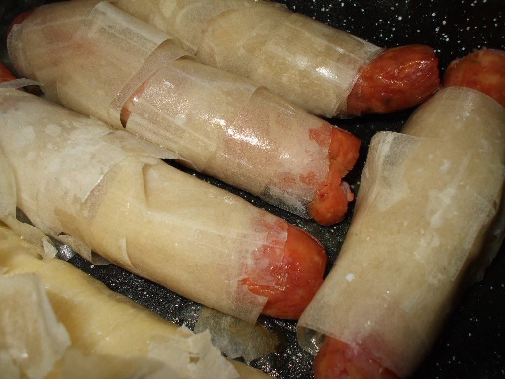 Carnatei in foi de placinta