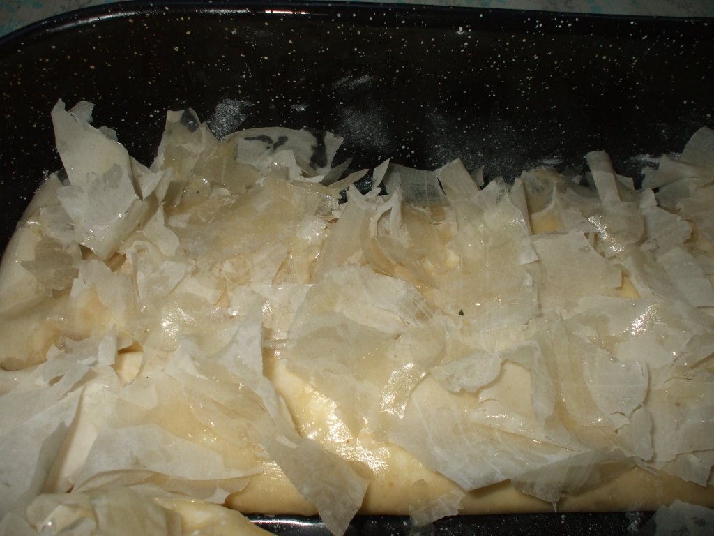 Placinta cu branza feta