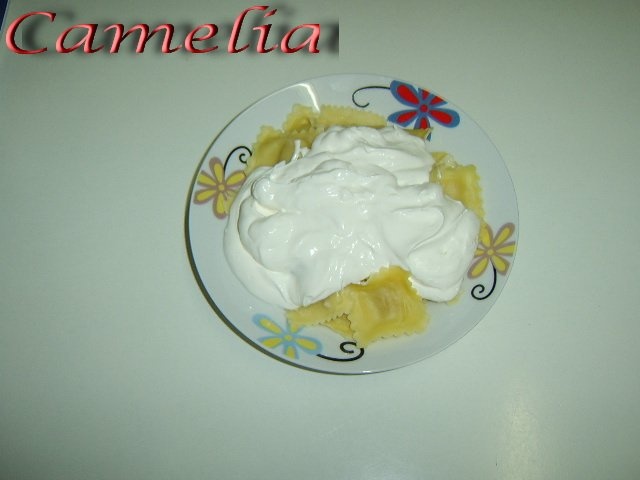 Ravioli cu smantana