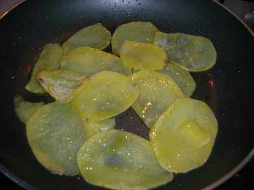 omleta cu cartofi si kaiser