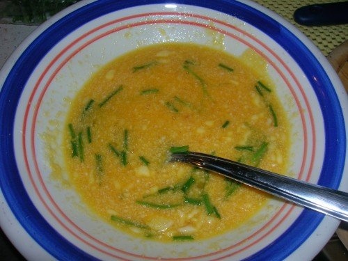 omleta cu cartofi si kaiser