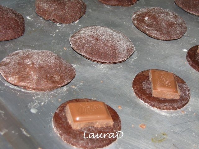Biscuiti cu ciocolata