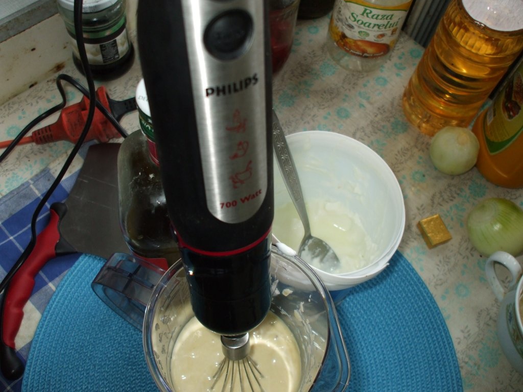 Maioneza dietetica cu cartofi