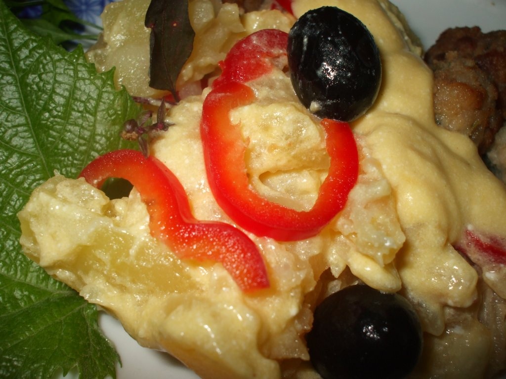 Maioneza dietetica cu cartofi