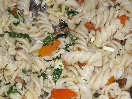 paste cu ciuperci si ardei