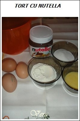 Tort cu nutella