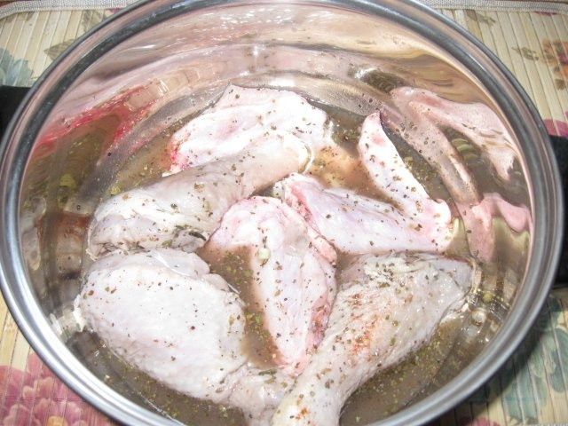 Friptura de pui marinata la grill