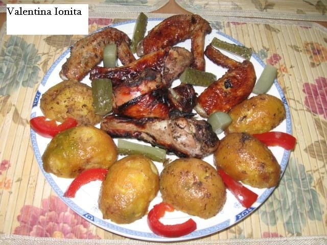 Friptura de pui marinata la grill