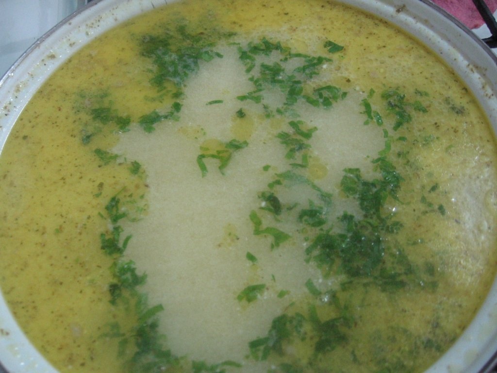 Ciorba a la grec cu conopida