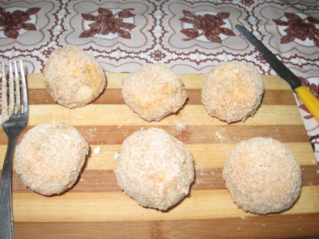 Crochete din mamaliga