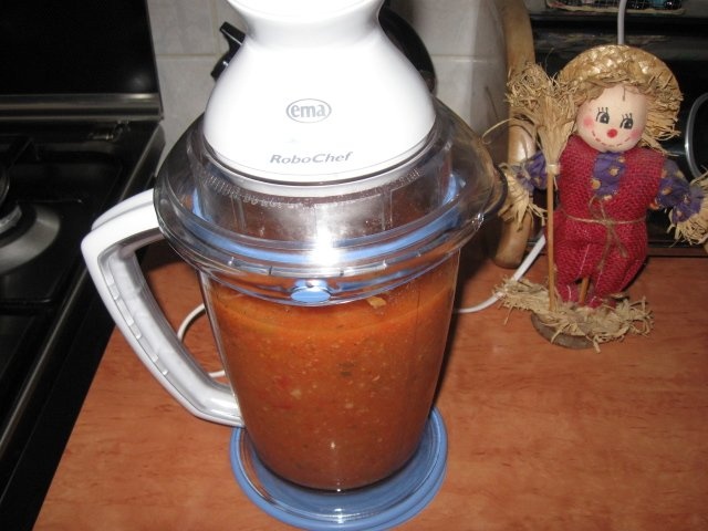 Supa de zarzavat rapida la Robochef