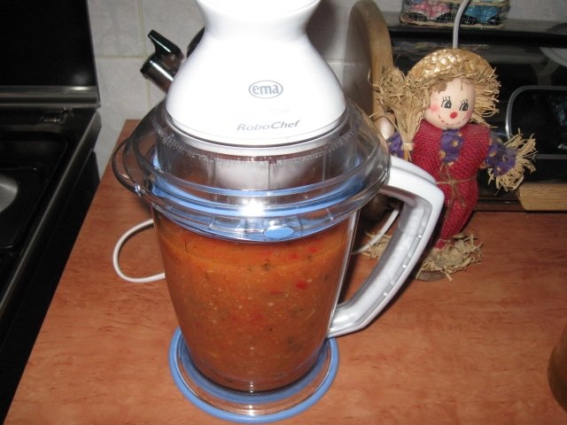 Supa de zarzavat rapida la Robochef