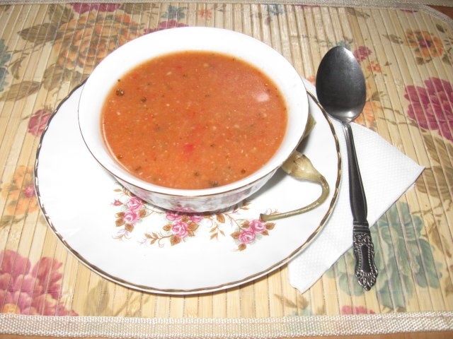 Supa de zarzavat rapida la Robochef