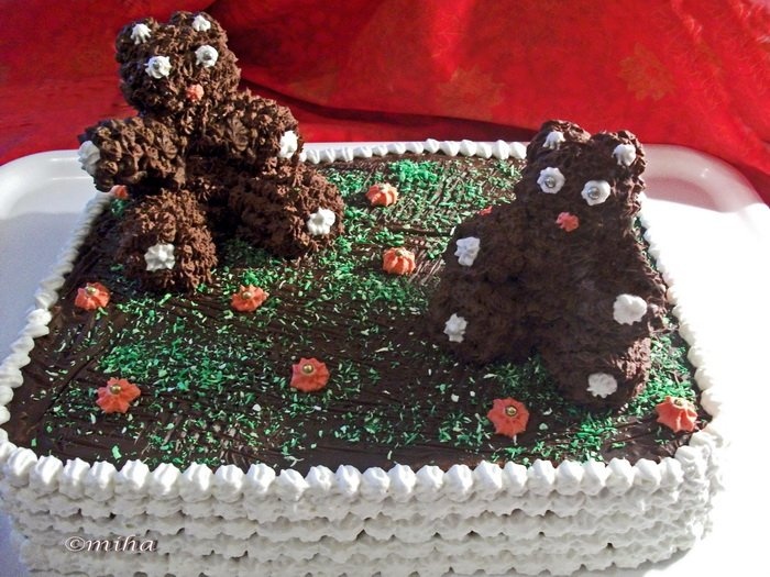 Tort Dobos cu ursuleti