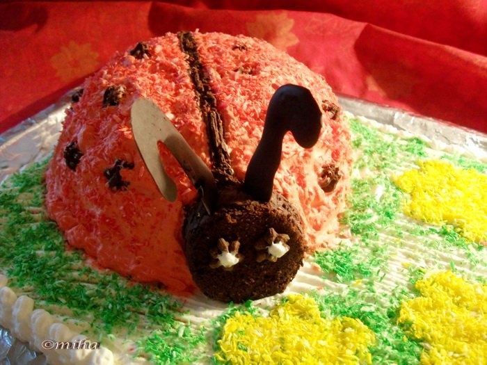 Tort Medovik cu buburuza