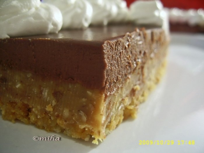 Tarta cu caramel si ciocolata