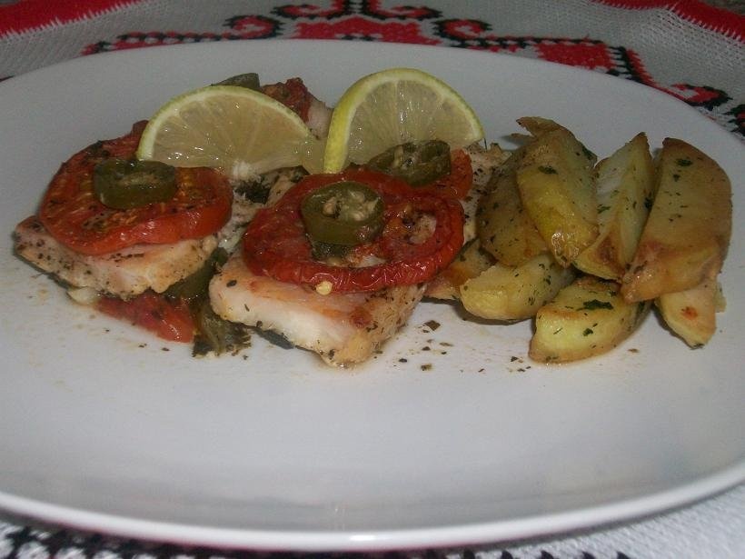 File de peste cu rosii