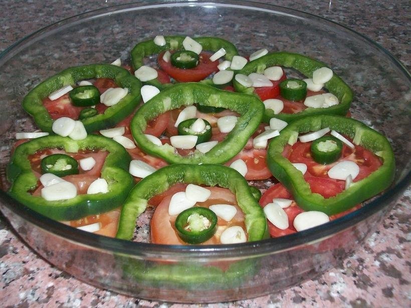 File de peste cu rosii