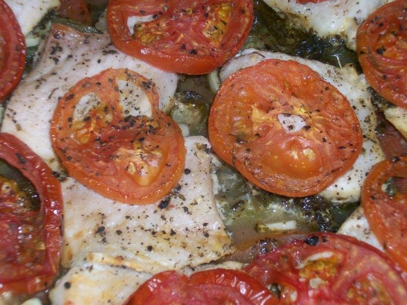 File de peste cu rosii