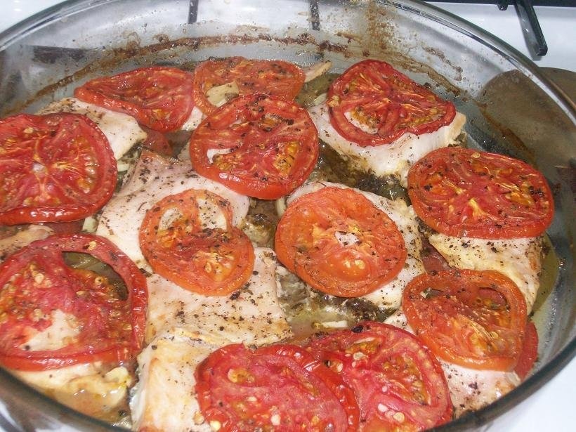 File de peste cu rosii