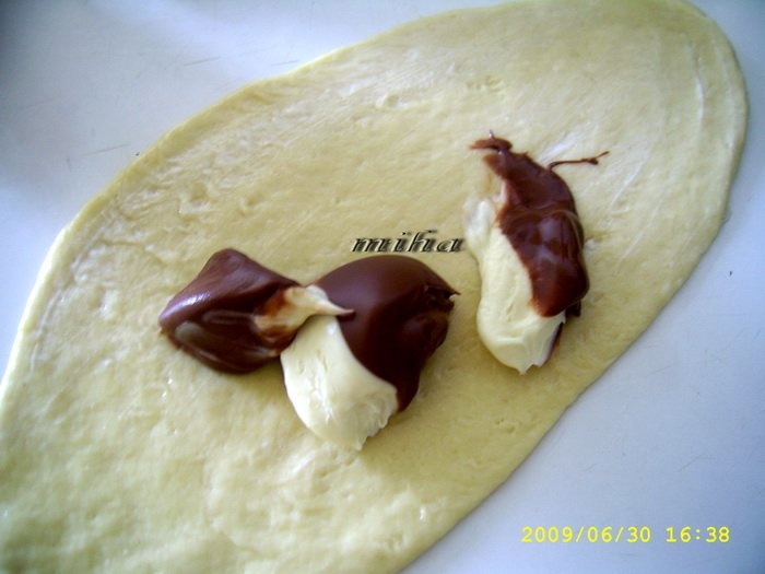 Spirale cu ciocolata