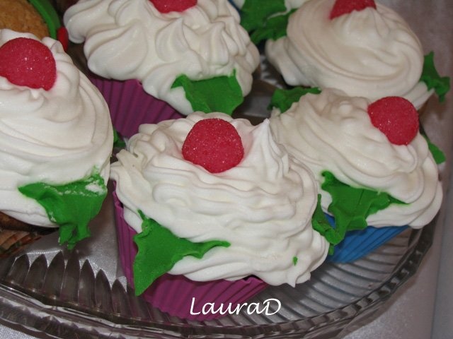 Vanilla Christmas Muffins