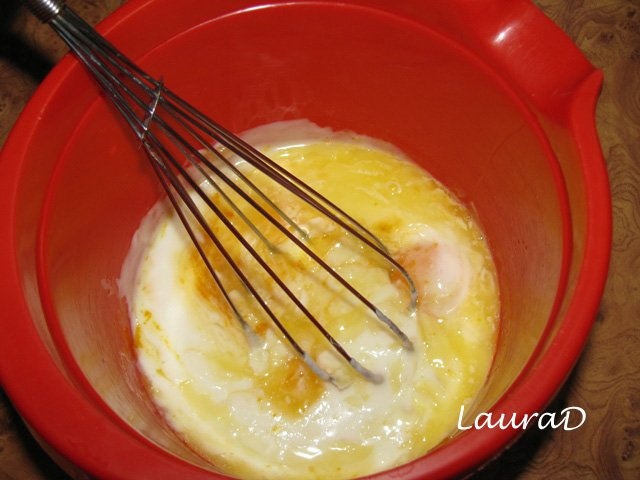 Pudding insiropat de ciocolata cu portocala