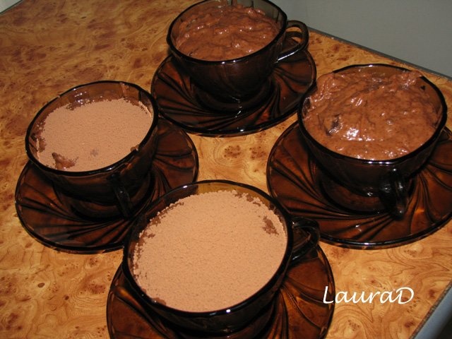 Pudding insiropat de ciocolata cu portocala