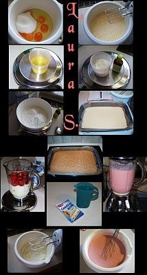 Prajitura cu crema de capsuni(© Copyright) by Laura S.