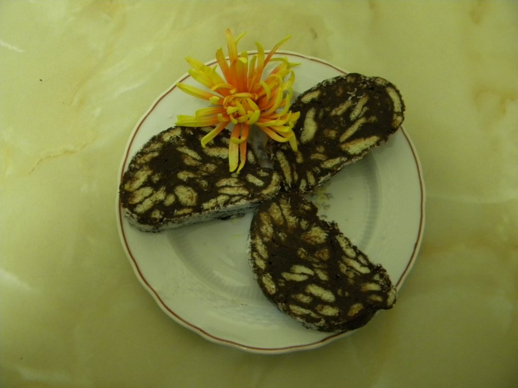 Salam de biscuiţi reţetă