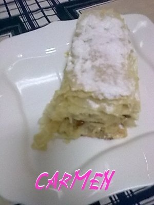 Placinta cu foi subtiri si branza de vaci dulce