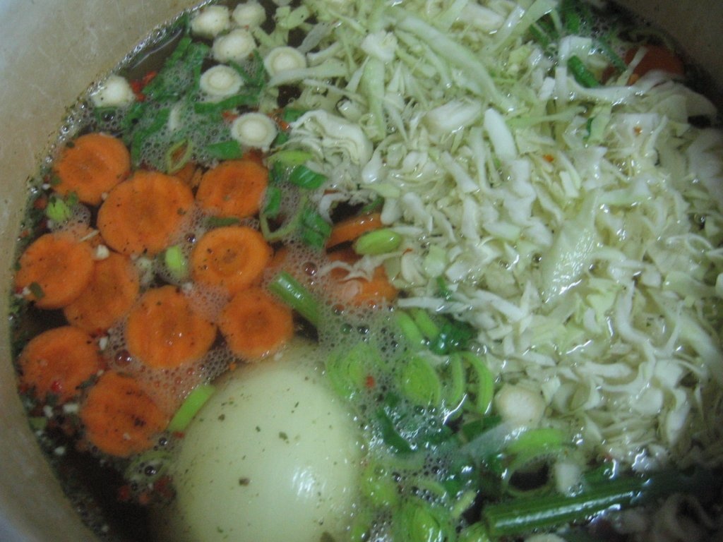 Ciorba de varza cu bulion