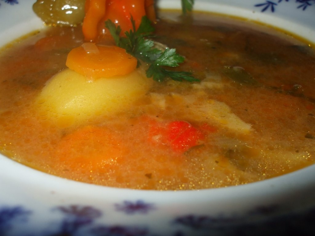 Ciorba de ciuperci pleurotus 2