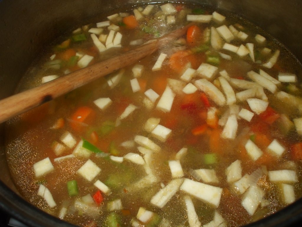 Ciorba de ciuperci pleurotus 2