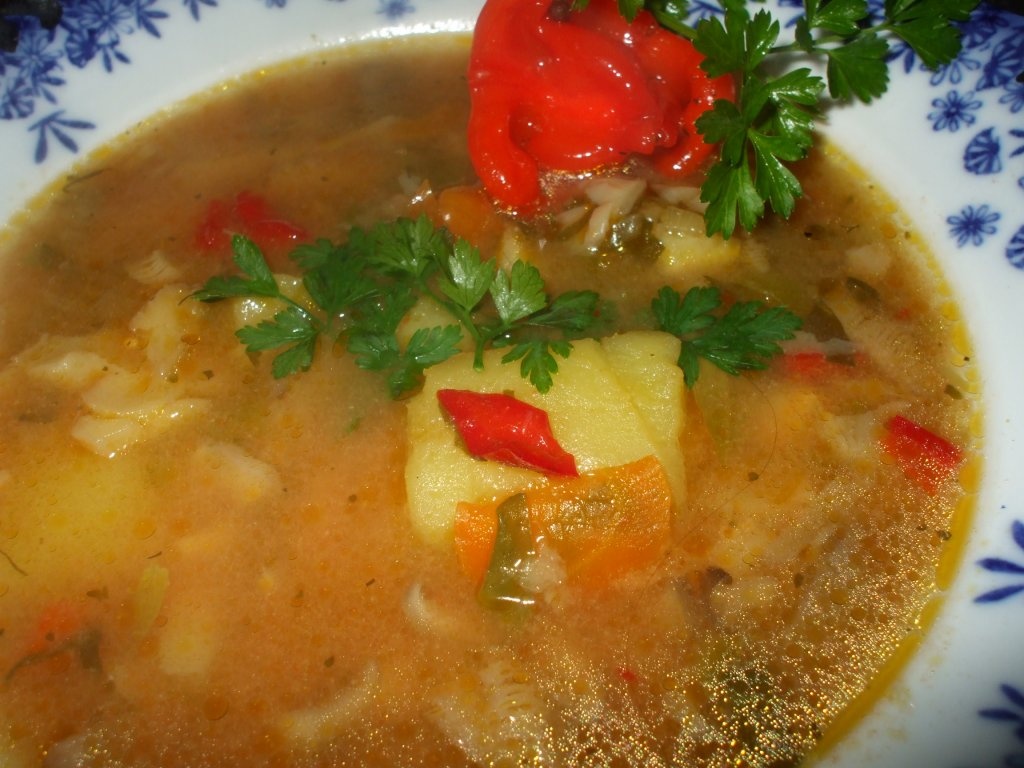 Ciorba de ciuperci pleurotus 2