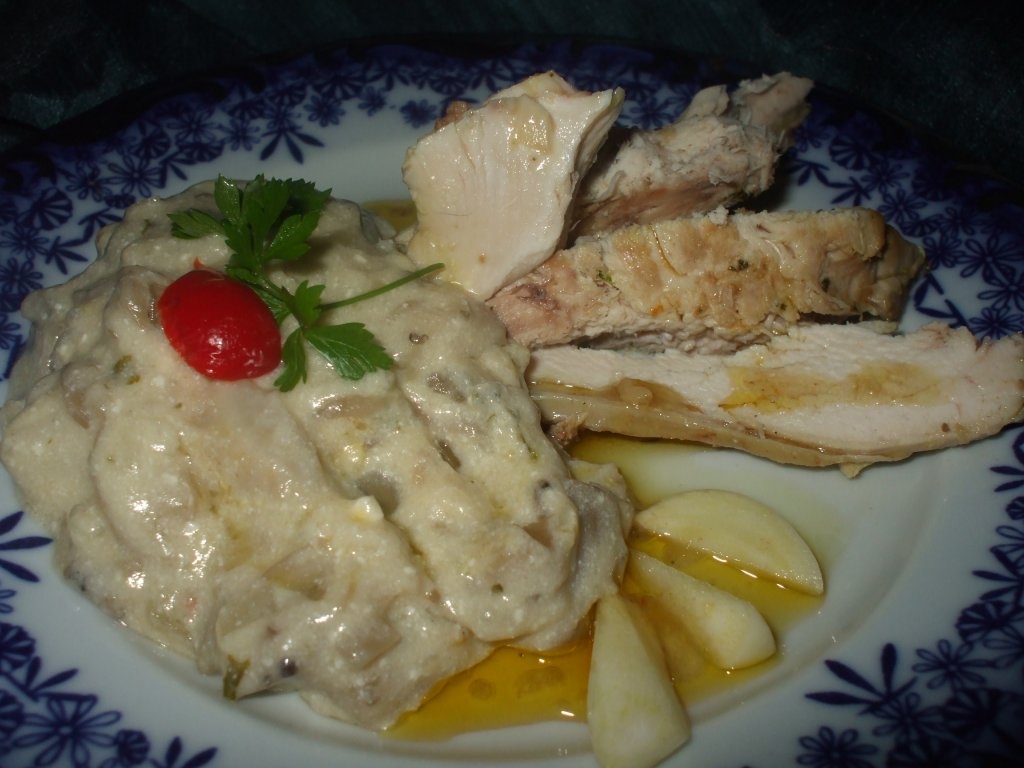 Ciuperci pleurotus cu smantana